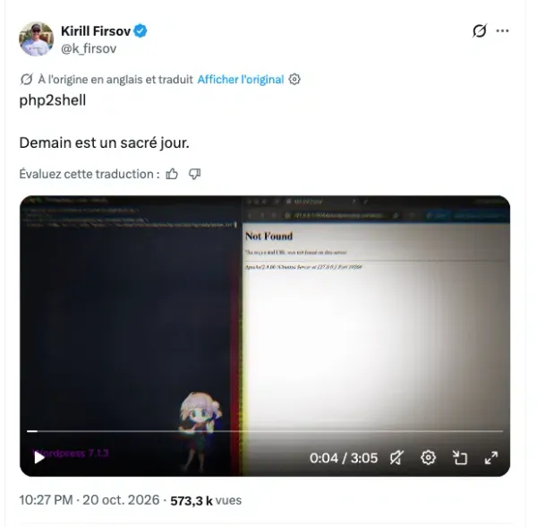 PHP : deux failles critiques ont fuité avant l’heure, un correctif d’urgence arrive ce 21 octobre !