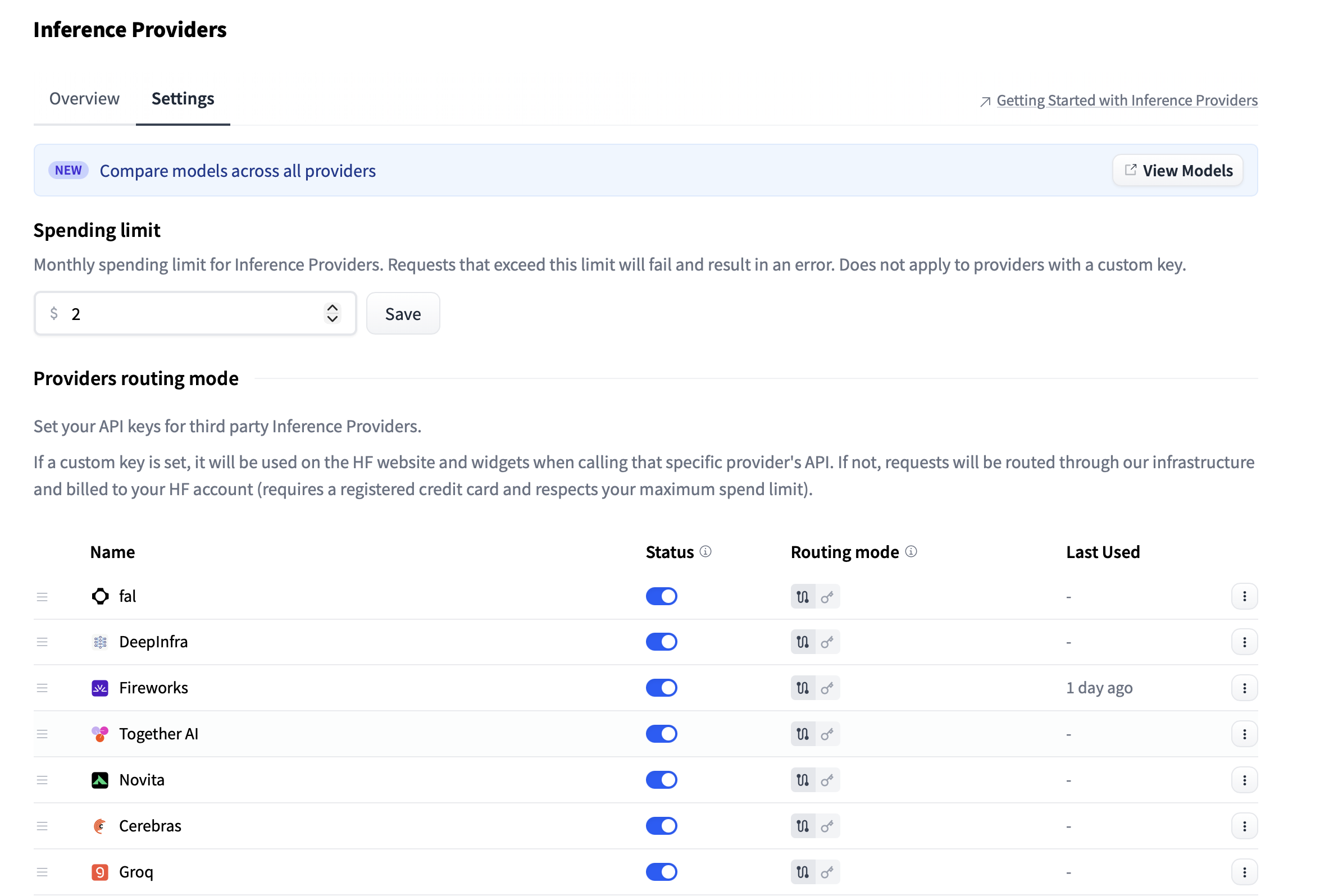 Inference Providers