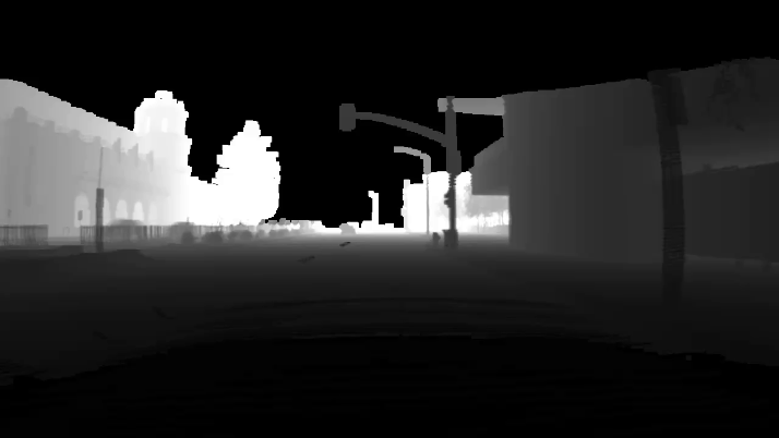 Depth map input
