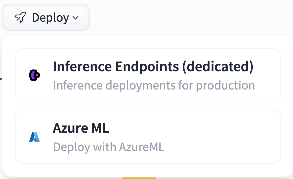 Inference Endpoint (dedicated)